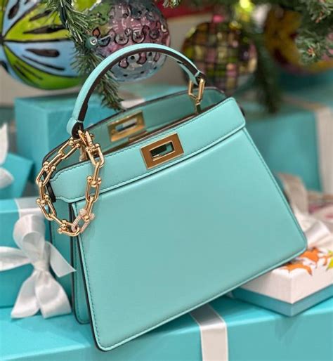 fendi peekaboo tiffany blue